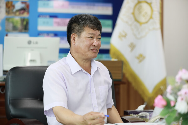 장성군의회 고재진 의장, 지난 7월 1일 제9대 의회 개원을 기념하여 장성닷컴에서 인터뷰를 실시했다.